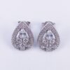 Pear Shaped Silver 925 Earrings