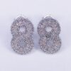 Infinity Silver 925 Earrings